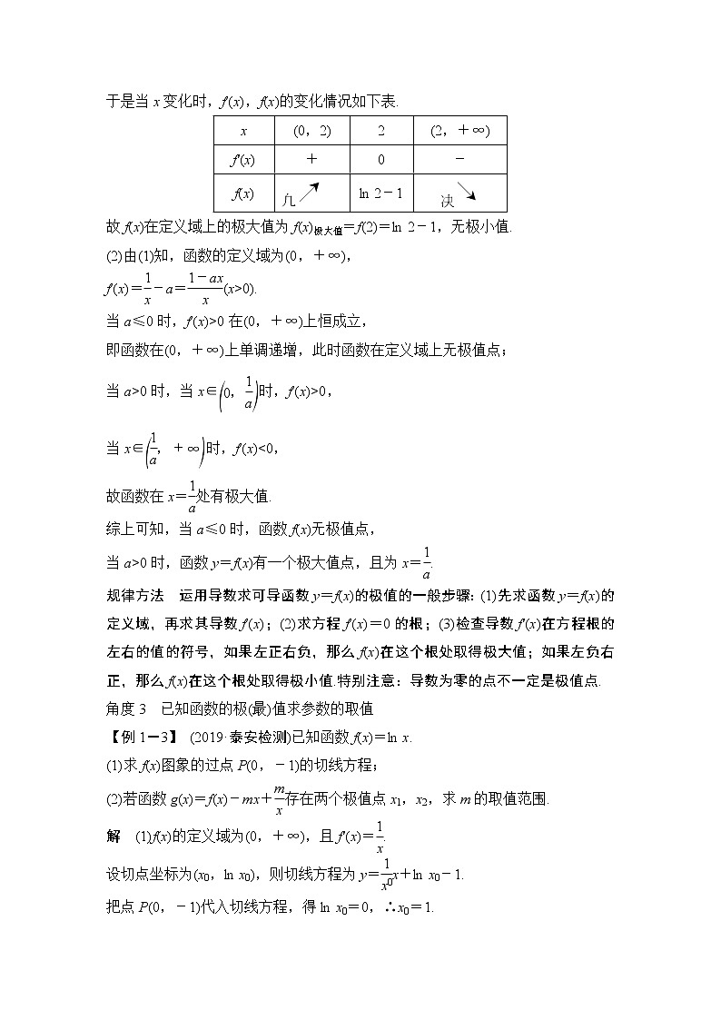 高考数学一轮复习　第三章 第2节 第2课时导数在研究函数中的应用 试卷02