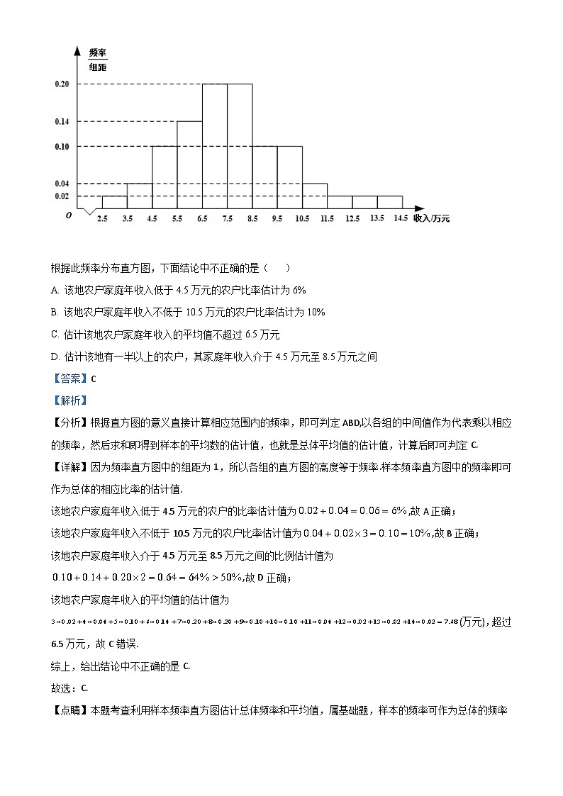 2021年高考全国甲卷数学（文）高考真题及答案解析 (原卷+解析卷)02