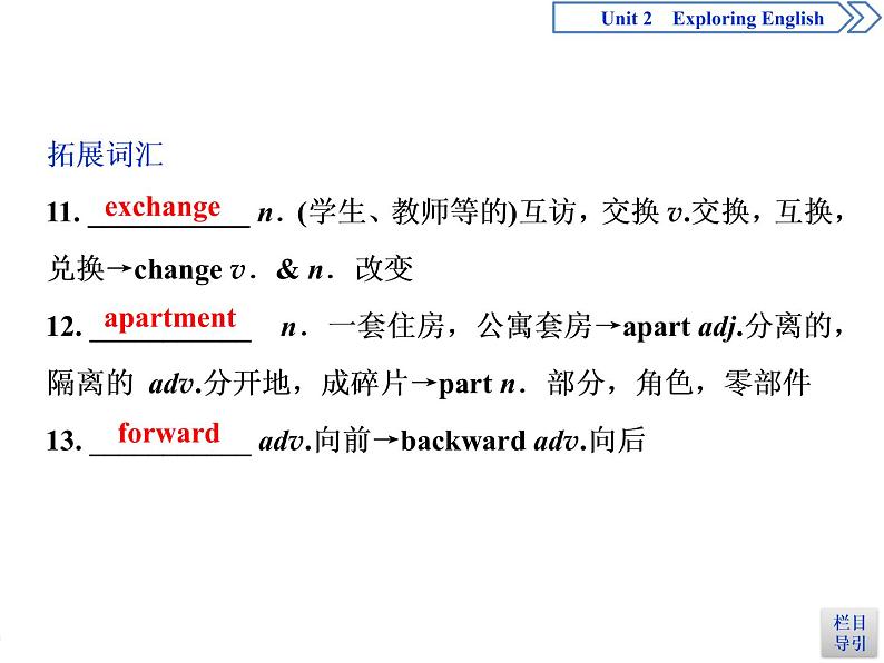 外研版高中英语必修一Unit2 Section Ⅱ　Integrating skills & Developing ideasPPT课件04