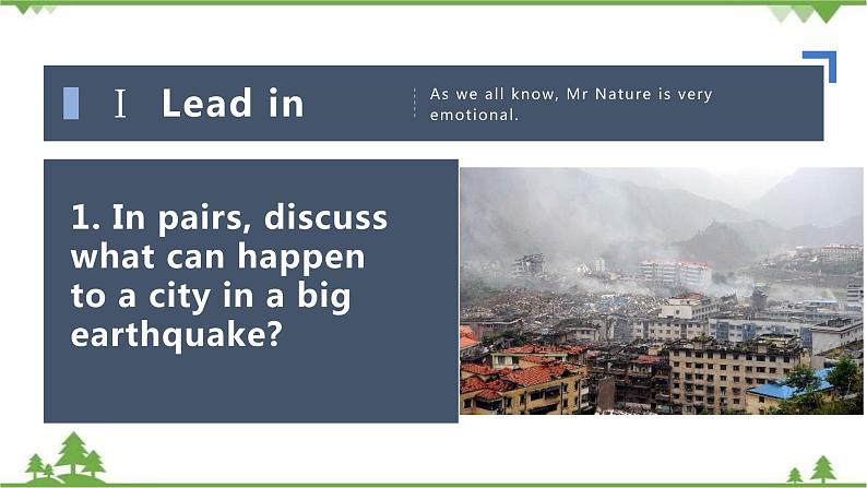 Unit 4 Natural Disasters Period 2 Reading and Thinking 课件-高一上学期英语 同步教学课件(人教版新教材必修第一册)02