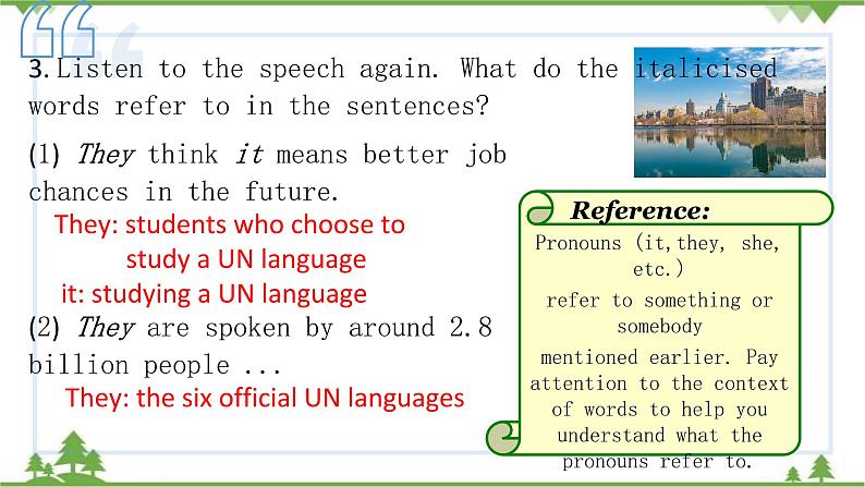 Unit 5 Languages around the world Period 1 Listening, Speaking & Talking 课件-高一上学期英语 同步教学课件(人教版新教材必修第一册)08