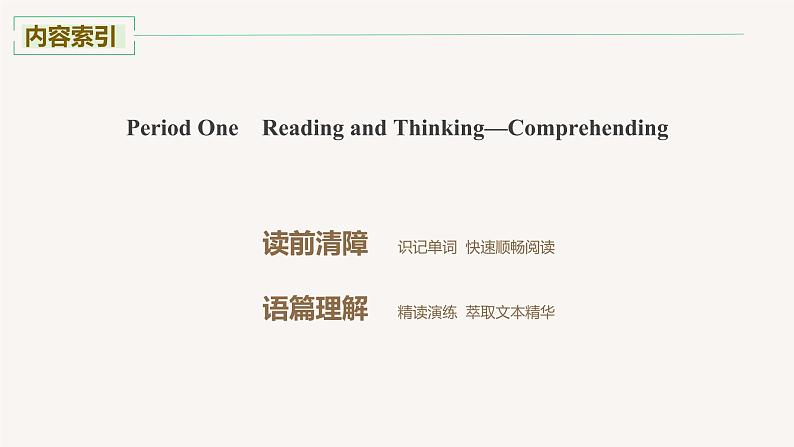 高中英语人教版(2019)选择性必修第四册Unit3 Period One Reading and Thinking 课件07