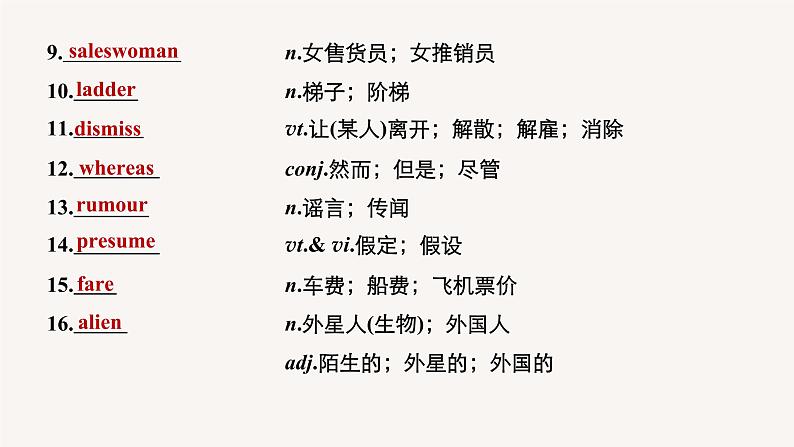 高中英语人教版高二选择性必修4 Unit 1 Period Two Reading，Listening and Thinking—Language Points课件04