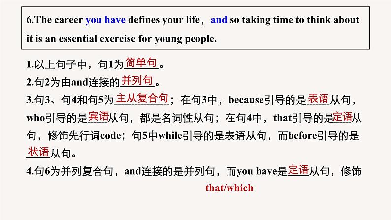 Unit5 Period Three Grammar 课件04