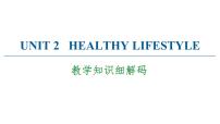 高中英语人教版 (2019)选择性必修 第三册Unit 2 Healthy Lifestyle教学ppt课件