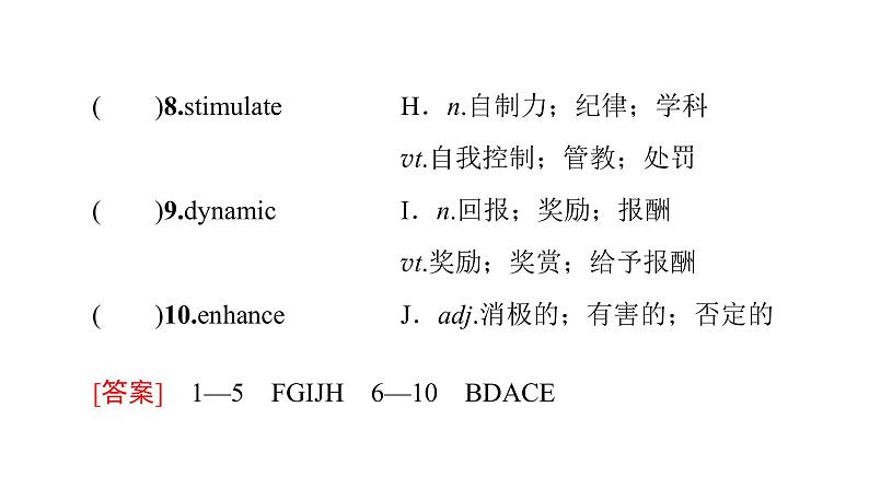 2020-2021学年高二上学期英语人教版（2019）选择性必修第三册UNIT 2 预习新知早知道 课件（双击可编辑）第4页