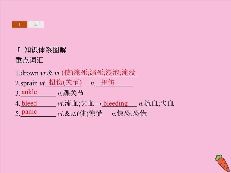 2020_2021学年新教材高中英语Unit5FIRSTAIDSectionCUsingLanguageⅠ课件新人教版选择性必修202