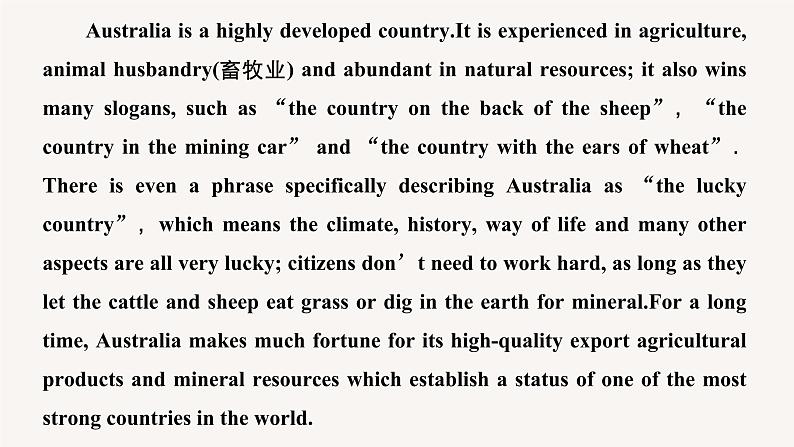 2020-2021学年高中英语人教版(2019)高二选择性必修第四册 Unit 2 Period One Reading and Thinking—Comprehending 课件第4页