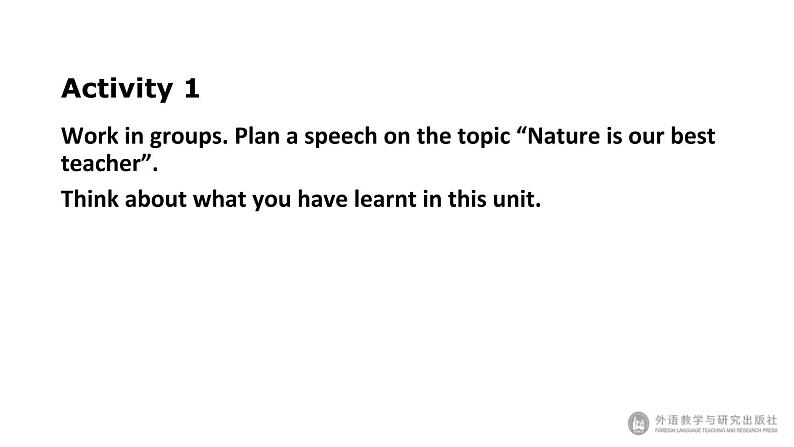 Unit5 Learning from nature  Presenting ideas & Reflection 课件-【新教材】外研版（2019）高中英语选择性必修第三册第3页