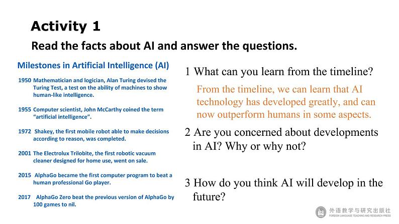 Unit4 A glimpse of the future  Understanding ideas 课件-【新教材】外研版（2019）高中英语选择性必修第三册02