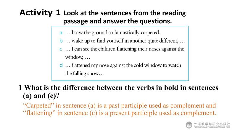 Unit6 Nature in words  Using language 课件-【新教材】外研版（2019）高中英语选择性必修第三册第3页