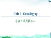 高中英语外研版 (2019) 选择性必修第二册  20-21 Unit 1 导读·话题妙切入课件PPT