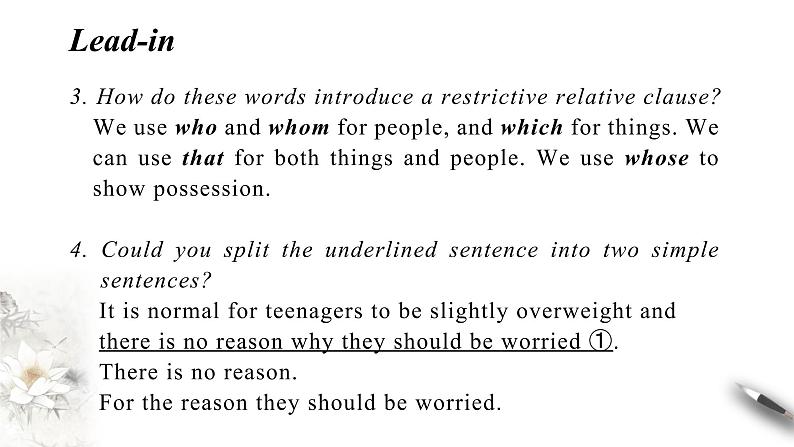 Unit 4 Section Ⅲ Grammar and usage【课件】-2020-2021学年高一英语精品课堂（牛津译林版2020必修第一册）第3页