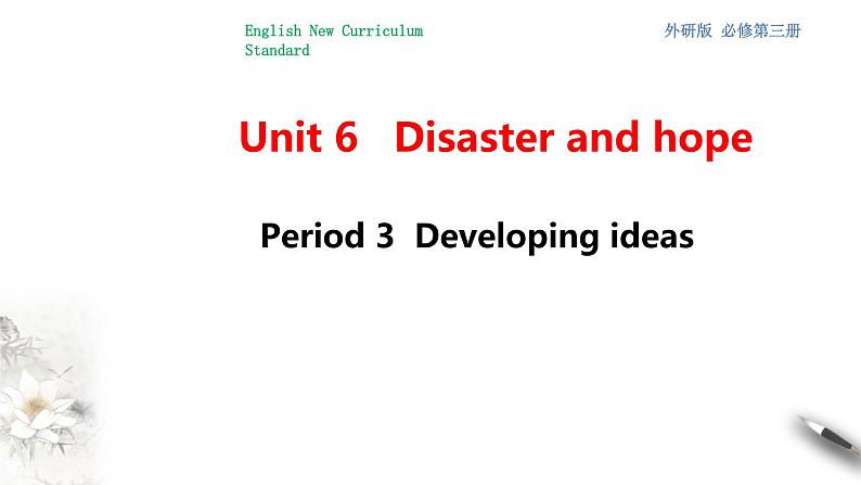 6.3 Developing ideas 课件（1）(共21张PPT)第1页