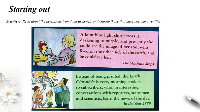 3.1 Starting out & Understanding ideas 课件（2）(共20张PPT)03