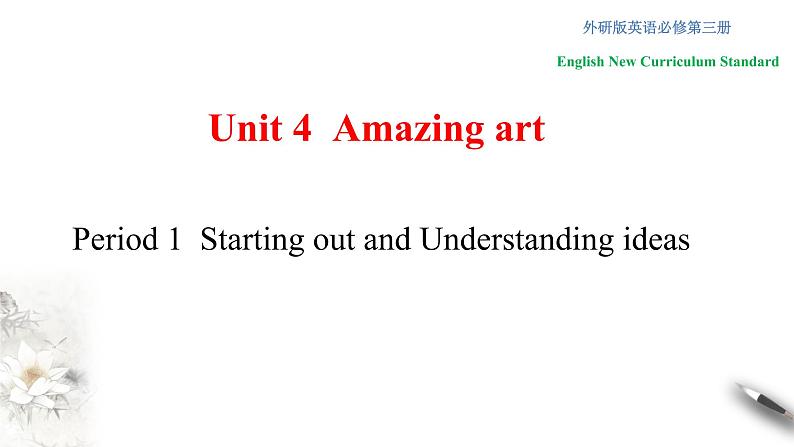 4.1 Starting out & Understanding ideas 课件（1）(共18张PPT)第1页