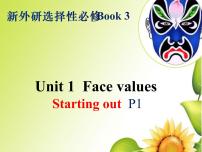 高中英语外研版 (2019)选择性必修 第三册Unit 1 Face values教案配套ppt课件