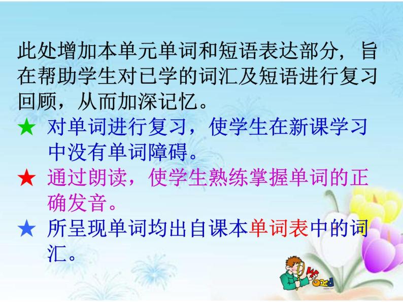 Unit 2 Words and expressions P112-114课件PPT02