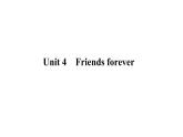 高中英语 外研版 (2019) 必修一 Unit 4　Friends forever课件PPT