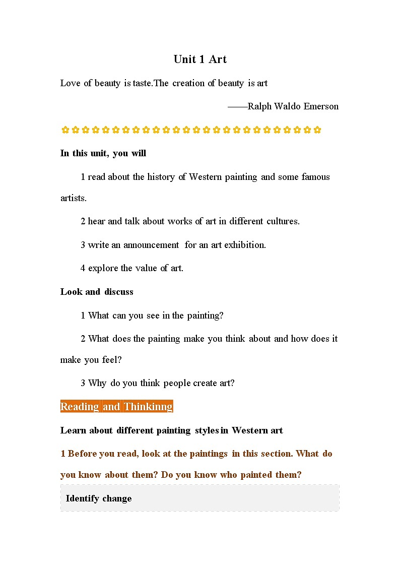 新人教版高中英语选修3教材（Word版）第1页