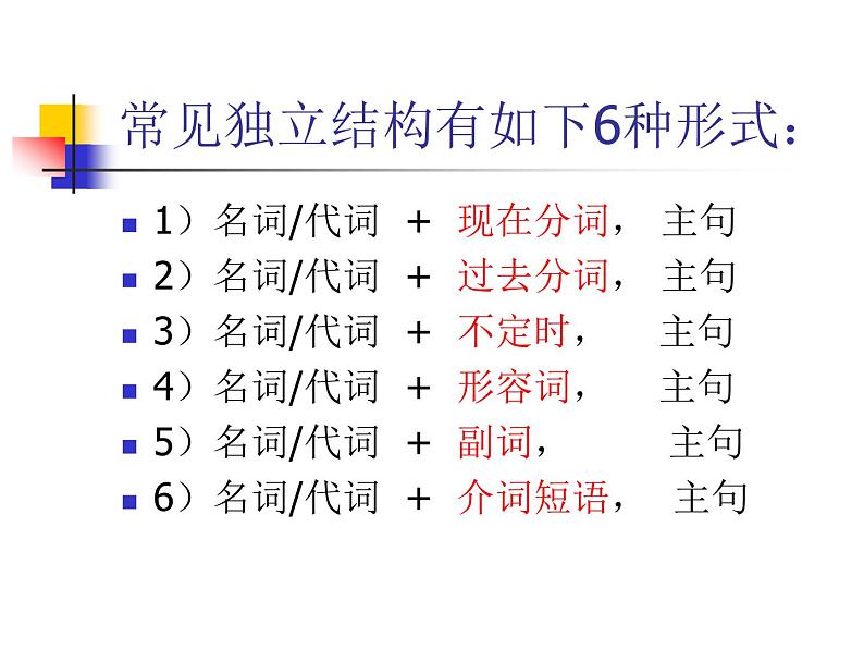 独立主格结构(实用）_ppt[1]第5页