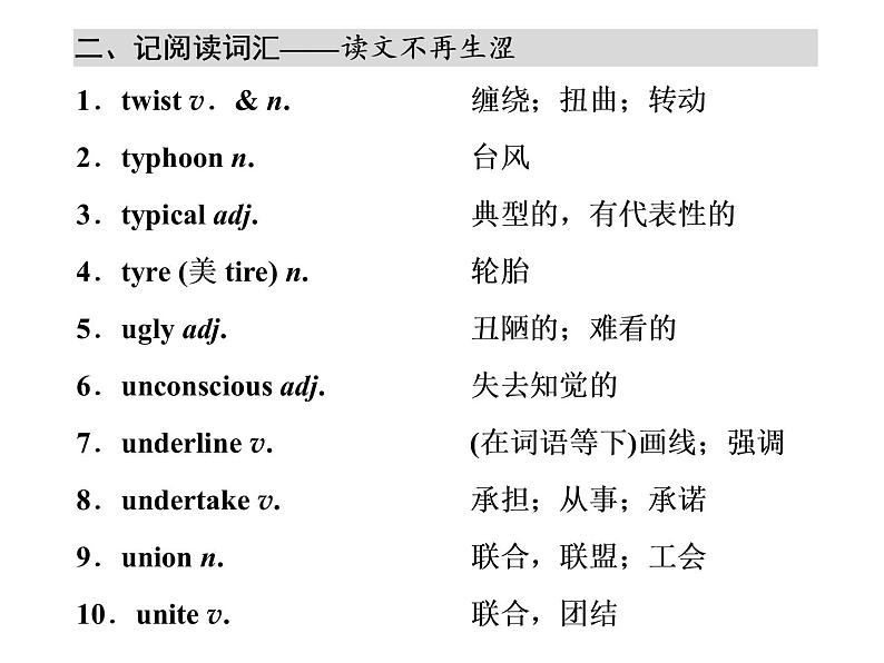 高中英语 素养积累 第二十二周第6页