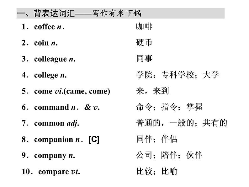 高中英语 素养积累 第六周第2页