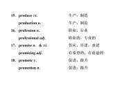 高中英语  素养积累 第十七周 课件