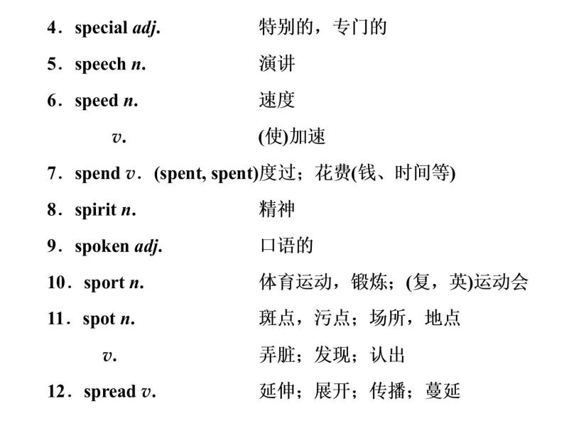 高中英语 素养积累 第二十周 课件03