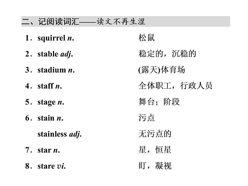 高中英语 素养积累 第二十周 课件06