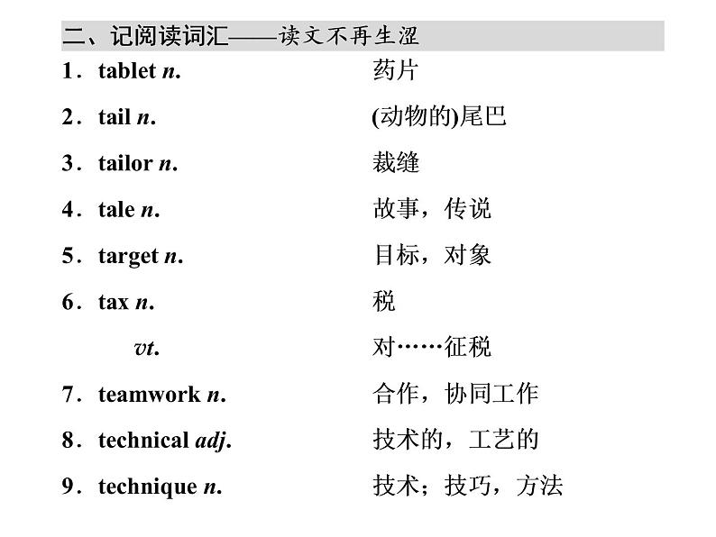 高中英语 素养积累 第二十一周第6页