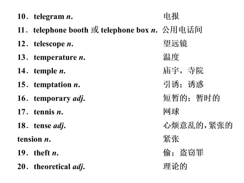 高中英语 素养积累 第二十一周 课件07