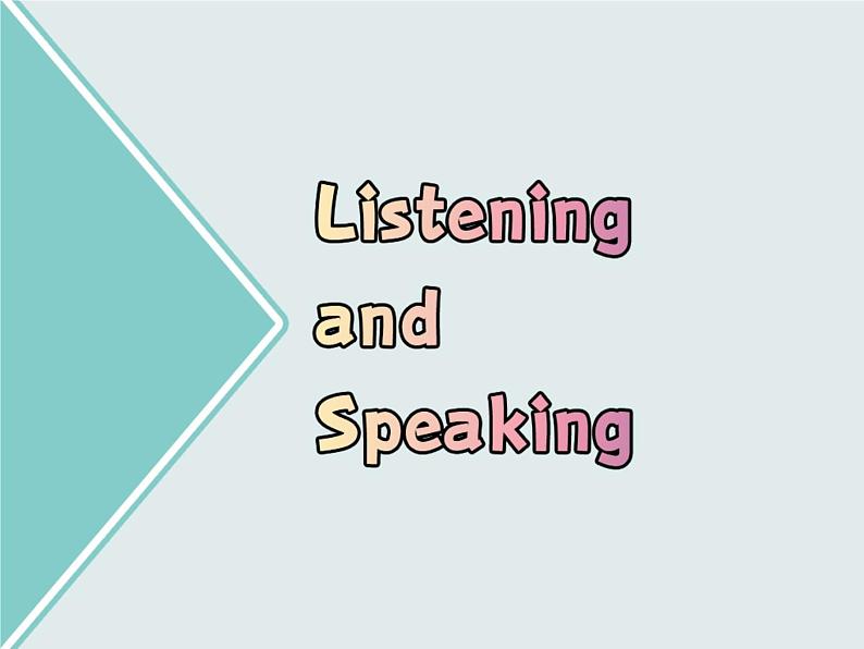 Listening and Speaking第6页