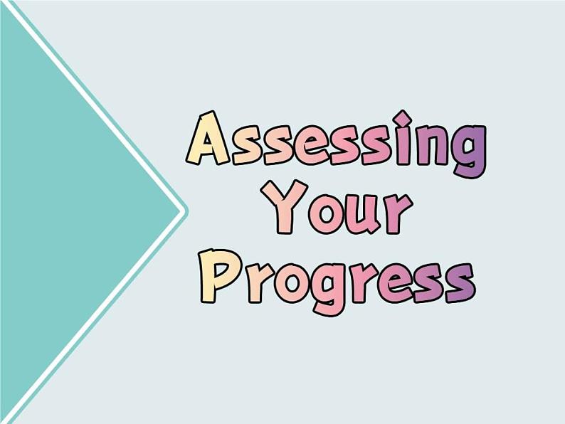 人教版（2019）英语高中必修一Unit 4 Assessing Your Progress 课件03