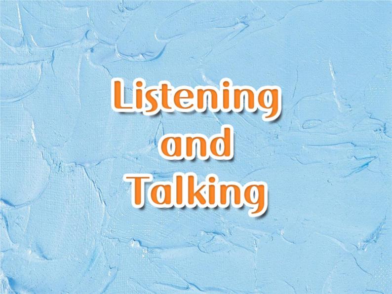 人教版（2019）英语高中必修一Unit 5 Listening and Talking 课件03