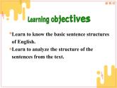 人教版（2019）英语高中必修一 Welcome unit Discovering Useful Structures 课件