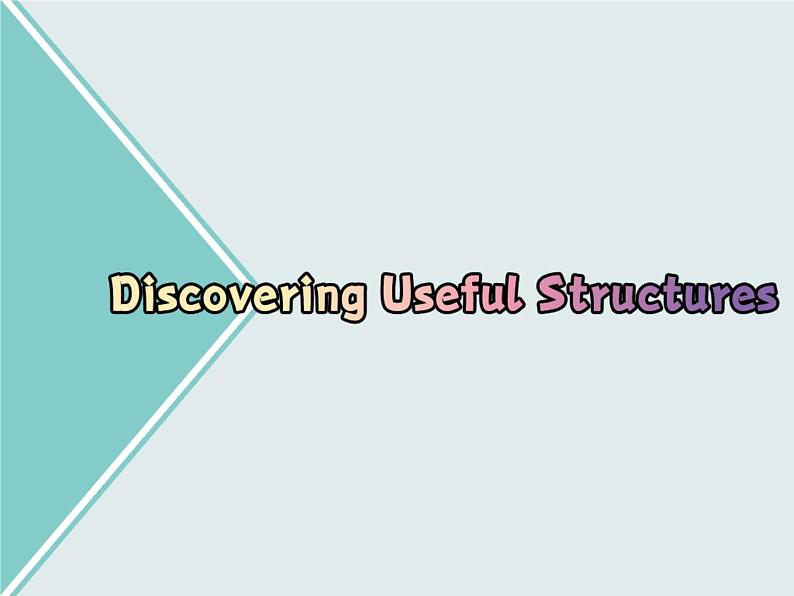 人教版（2019）英语高中必修一Unit 3 Discovering Useful Structures 课件03