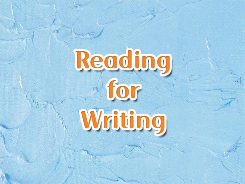 人教版（2019）英语高中必修第二册 Unit1 Reading for Writing 课件02