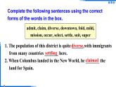 英语必修第三册 Unit3 Assessing Your Progress 课件PPT