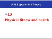 高中英语Unit 2 Sports and Fitness本单元综合与测试教学ppt课件