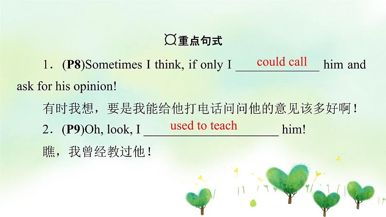 北师大版选修第一册2020_2021学年新教材高中英语UNIT1RELATIONSHIPSPeriod2Lesson1课件第7页