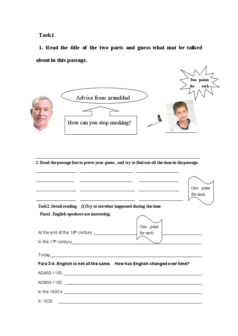 人教版高一英语必修一Unit 2 English around the world学案02