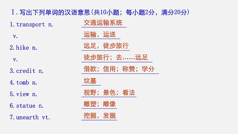 Unit 2 Period Four　Listening and Talking，Reading for Writing，Assessing Your Progress & Video Time课件PPT04