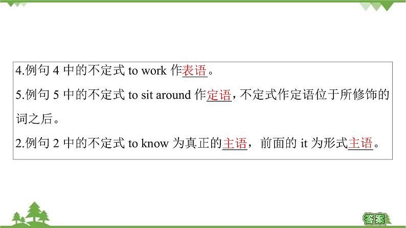 2021-2022学年高中人教版英语选修7课件：Unit1+SectionⅢ　Grammar05