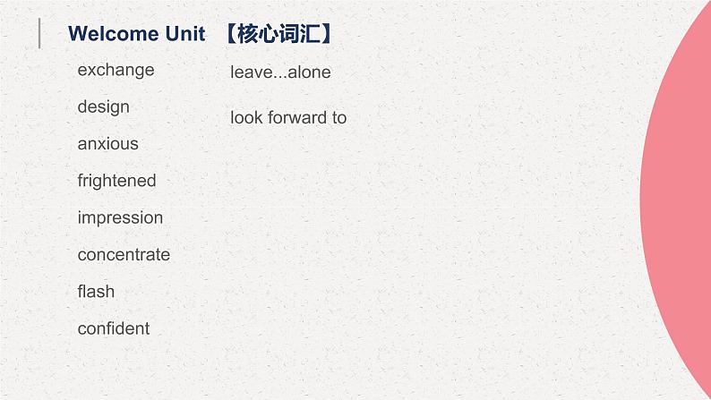 welcome unit vocabulary课件PPT第5页