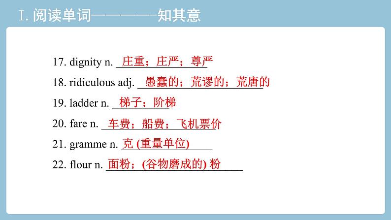 2021-2022学年高中英语新人教版选择性必修四 Unit1 Science fiction 教材知识串讲 课件04