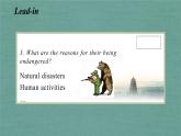 Unit 1 Nature in the balance Integrated skills 1 課件-高一英語牛津譯林版必修第三冊