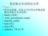 人教版高一上冊英語課件必修 第一冊《同源賓語collectivenouns》