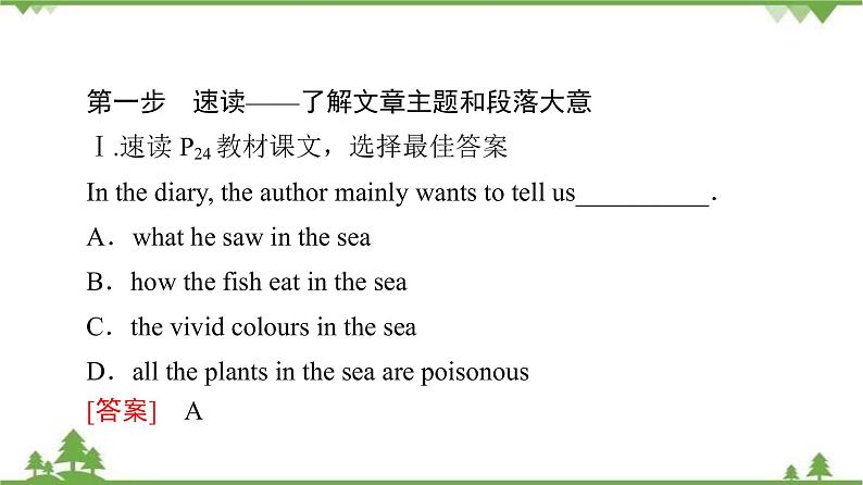 2021-2022学年高中人教版英语选修7课件：Unit3+SectionⅣ　Using+Language03