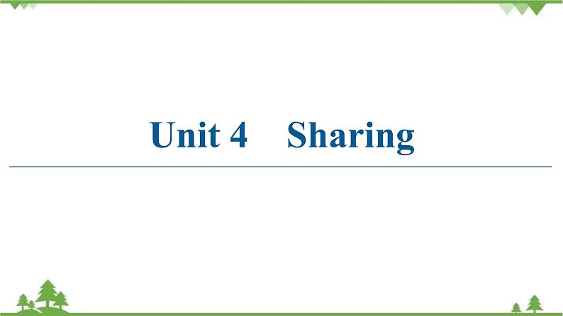 2021-2022学年高中人教版英语选修7课件：Unit4+SectionⅠ　Warming+UpPre-reading+&+Reading第1页